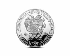 2025 – Armenia Noah’s Ark (BU) 5 oz Silver Coin
