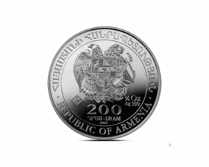 2025 – Armenia Noah’s Ark (BU) 1/2 oz Silver Coin