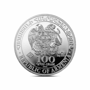 2025 – Armenia Noah’s Ark (BU) 1/4 oz Silver Coin