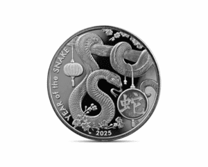 2025 – Asahi Lunar Snake 1 oz Silver Round