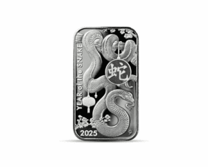 2025 – Asahi Lunar Snake (No Assay) 1 oz Silver Bar