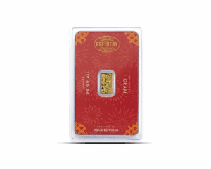 2025 – Asahi Lunar YOT Snake (In Assay) 1 Gram Gold Bar