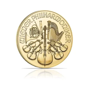 2025 - Austrian Philharmonic (BU) 1/10 oz Gold Coin