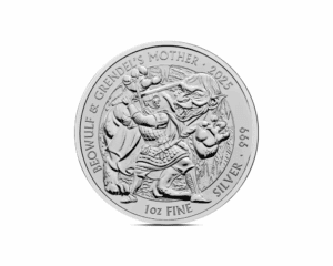 2025 – British Beowulf & Grendel’s Mother (BU) 1 oz Silver Coin