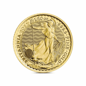2025 – British Britannia (BU) 1/10 oz Gold Coin