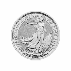 2025 – British Britannia (BU) 1/4 oz Silver Coin