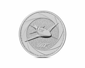 2025 – British James Bond Of The 80’s (BU) 1 oz Silver Coin