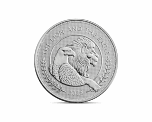 2025 – British Lion and Eagle (BU) 1 oz Silver Coin