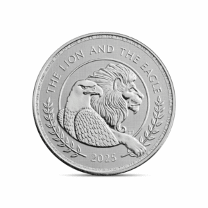 2025 – British Lion and Eagle (BU) 1 oz Silver Coin