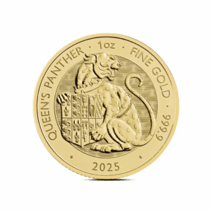 2025 – British Tudor Beasts: Panther (BU) 1 oz Gold Coin