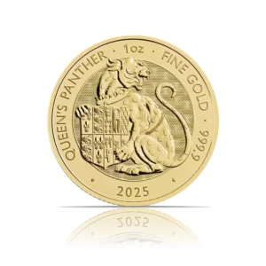 2025 – British Tudor Beasts: Panther (BU) 1 oz Gold Coin