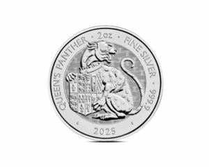2025 – British Tudor Beasts: Panther (BU) 2 oz Silver Coin