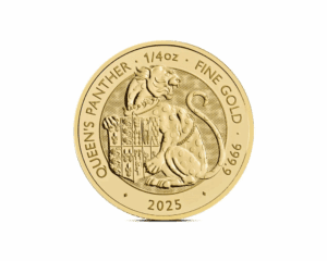 2025 – British Tudor Beasts: Panther (BU) 1/4 oz Gold Coin
