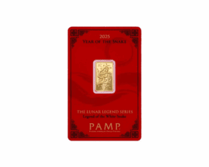 2025 – PAMP Lunar Snake 5 Gram Gold Bar