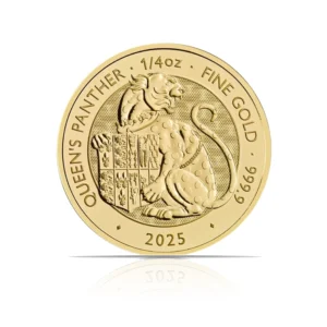 2025 – British Tudor Beasts: Panther (BU) 1/4 oz Gold Coin