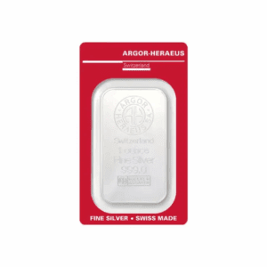 Argor Heraeus 1 oz Silver Bar