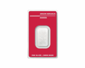 Argor Heraeus 10 Gram Silver Bar