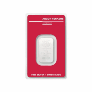 Argor Heraeus 10 Gram Silver Bar