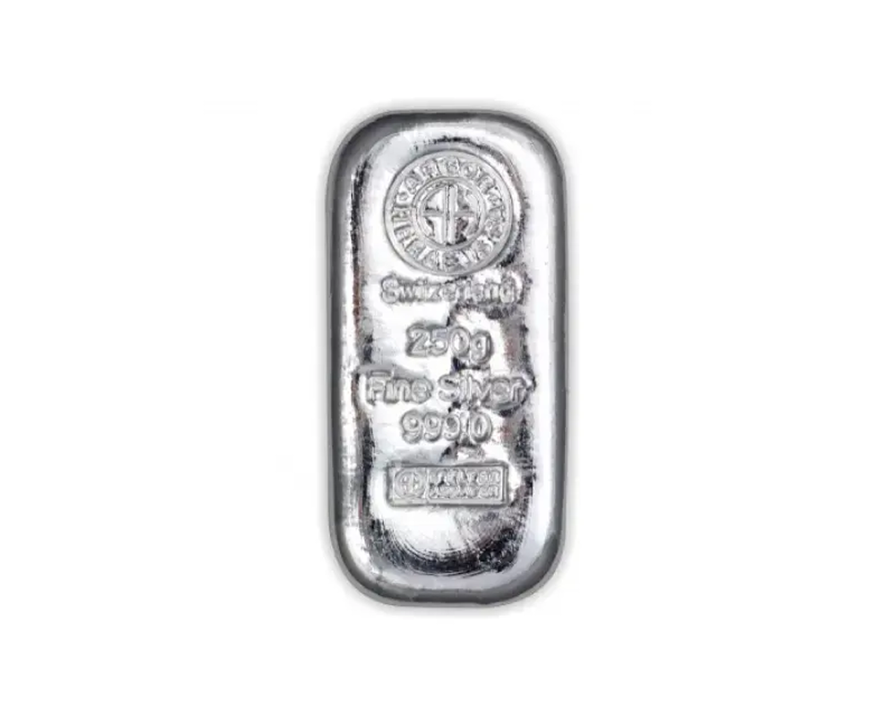 Argor Heraeus 250 Gram Silver Bar