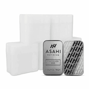 Asahi 1 oz Silver Bars (5 Tubes of 20)