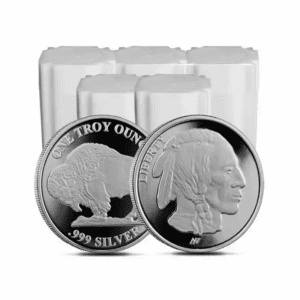 Asahi Buffalo Design 1 oz Silver Proof Rounds (Set of 100)