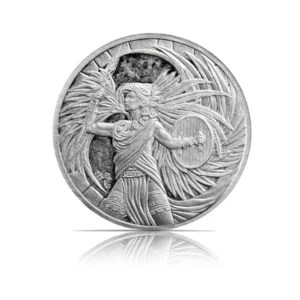 Aztec Eagle Warrior 1 oz Silver Round