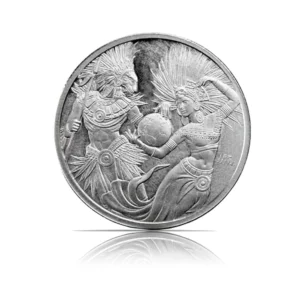 Aztec Yin Yang 1 oz Silver Round