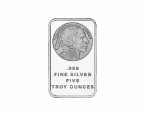 Buffalo 5 oz Silver Bar