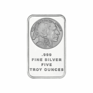 Buffalo 5 oz Silver Bar