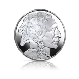 Highland Mint Buffalo 1 oz Silver Round
