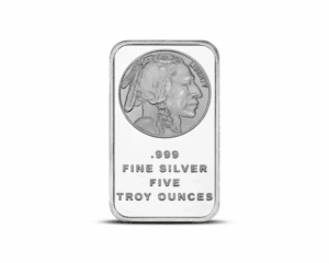SilverTowne Buffalo 5 oz Silver Bar