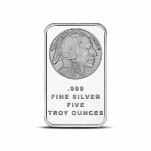 SilverTowne Buffalo 5 oz Silver Bar