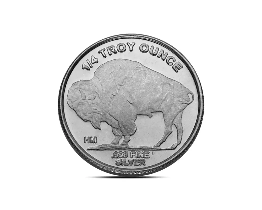 Buffalo 1/4 oz Silver Round