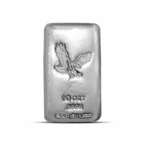 CNT Minting Eagle (Poured) 10 oz Silver Bar