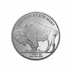 Golden State Mint Buffalo 1 oz Silver Round