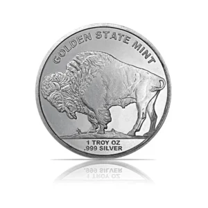 Golden State Mint Buffalo 1 oz Silver Round