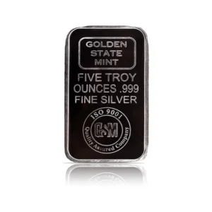 Golden State Mint 5 oz Silver Bar
