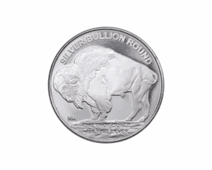 Highland Mint Buffalo 1 oz Silver Round