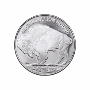 Highland Mint Buffalo 1 oz Silver Round