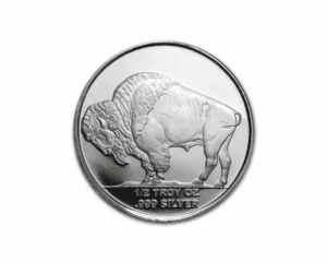 Highland Mint Buffalo 1/2 oz Silver Round