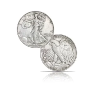 $0.50 FV Liberty Walking Half Dollars Circulated/Junk 90% Silver Coins