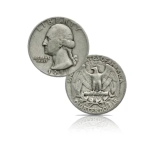 $0.25 FV Mixed Quarters Circulated/Junk 90% Silver Coins