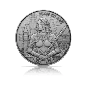 Legendary Warriors: Joan of Arc (BU) 1 oz Silver Round