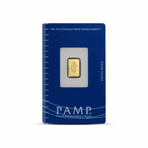 PAMP Rosa 1 Gram Gold Bar