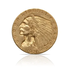 Pre-1933 – $2.50 Indian Eagle Quarter (AU) Gold Coin