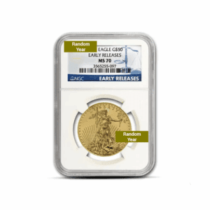 Random Early Releases – American Eagle 1 oz Gold Coin (MS70, NGC)