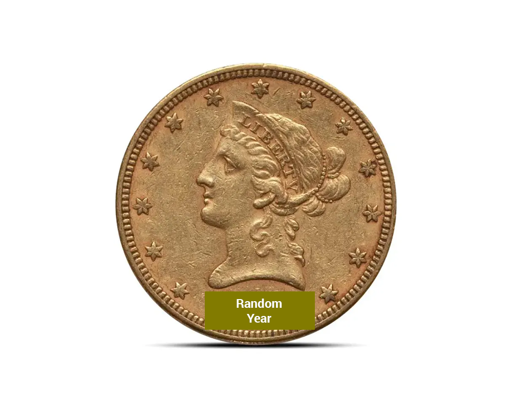 Pre-1933 – $10 Liberty Eagle (XF) Gold Coin