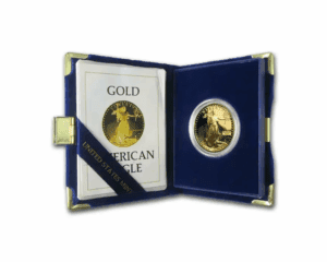 Random Year – American Eagle 1 oz Gold Proof Coin (Original Mint Box)