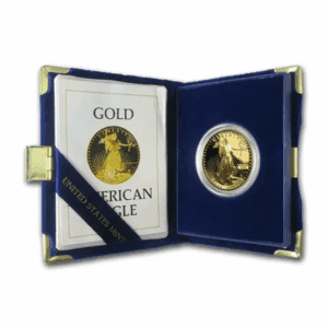 Random Year – American Eagle 1 oz Gold Proof Coin (Original Mint Box)