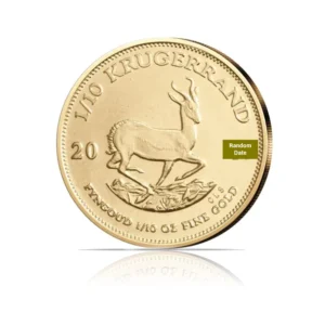 Random Year - South African Krugerrand 1/10 oz Gold Coin